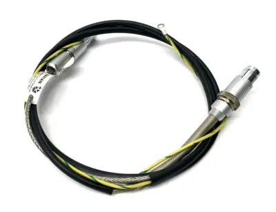 USED VARIAN AGILENT HIGH VOLTAGE ION PUMP CABLE, 1.5 METERS (5 FT)