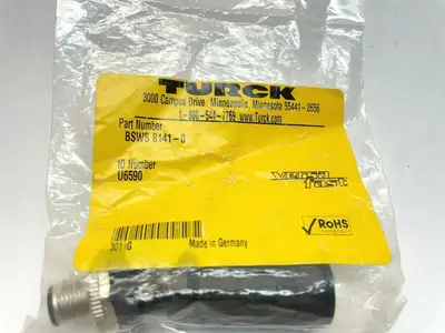 New | in-Stock Turck BSWS 8141-0, U6590 Electrical Fittings Michigan US | Maverick Industrial Sales #1467955