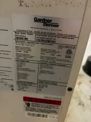2018 GARDNER DENVER VS45-70A03 Planta de aire compresor | Perry Equipment (9)