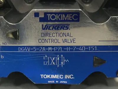 USED TOKIMEC VICKERS DG4V52AMP7LH740T51