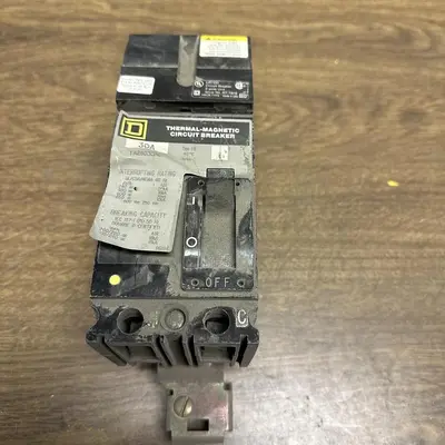 Used SQUARE D FA26030AC Circuit Breakers | Surplus Asset Holdings #1189509