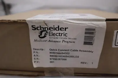 NEW OPEN BOX SCHNEIDER ELECTRIC 805016AI54302 CABLE ASSEMBLY STOCK G55