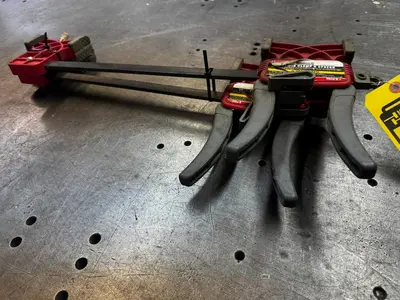 Used _UNKNOWN_ _UNKNOWN_ Woodworking Assembly Clamps Ohio US | Myron Bowling Auctioneers Inc #1504155