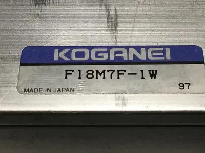 Used KOGANEI F18M7F-1W Valves/Fittings Michigan US | Ideal Machinery #1277096