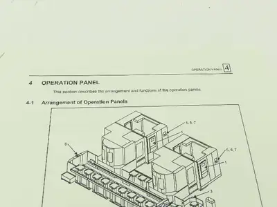 Mazak H963SA0084E Operating Manual for FMS Controller Ver E  (2002)