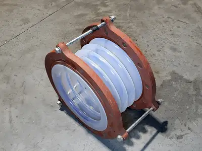 PTFE Expansion Joint Flange Pattern Gyrator 445-BD, 10"x8"