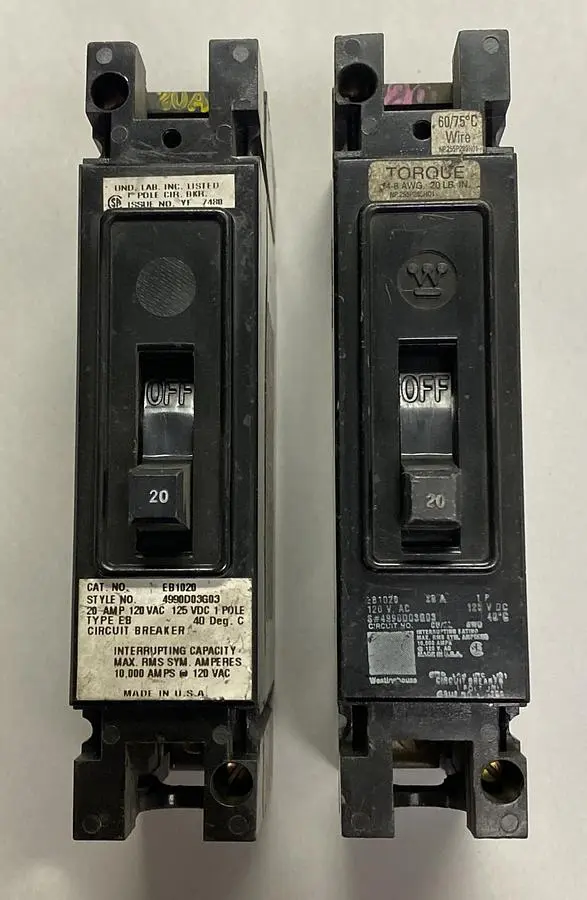 USED WESTINGHOUSE EB1020