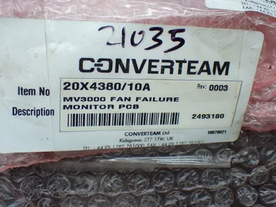 New | in-Stock CONVERTEAM 20X4380/10A Printed Circuit Boards (PCB) Ohio US | HGR 24 #907455