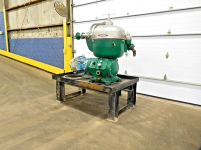 Used Delaval B214A Disc Stack Centrifuges Ohio US | Equipment Recovery Corp. #1331346