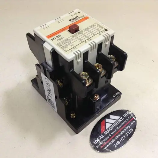 Used FUJI ELECTRIC SC-3N 4NC2H0 PLC Contactors | Ideal Machinery #622147