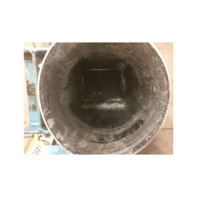 Used 6" Stainless Steel Dry Bulk Reject Diverter Valve