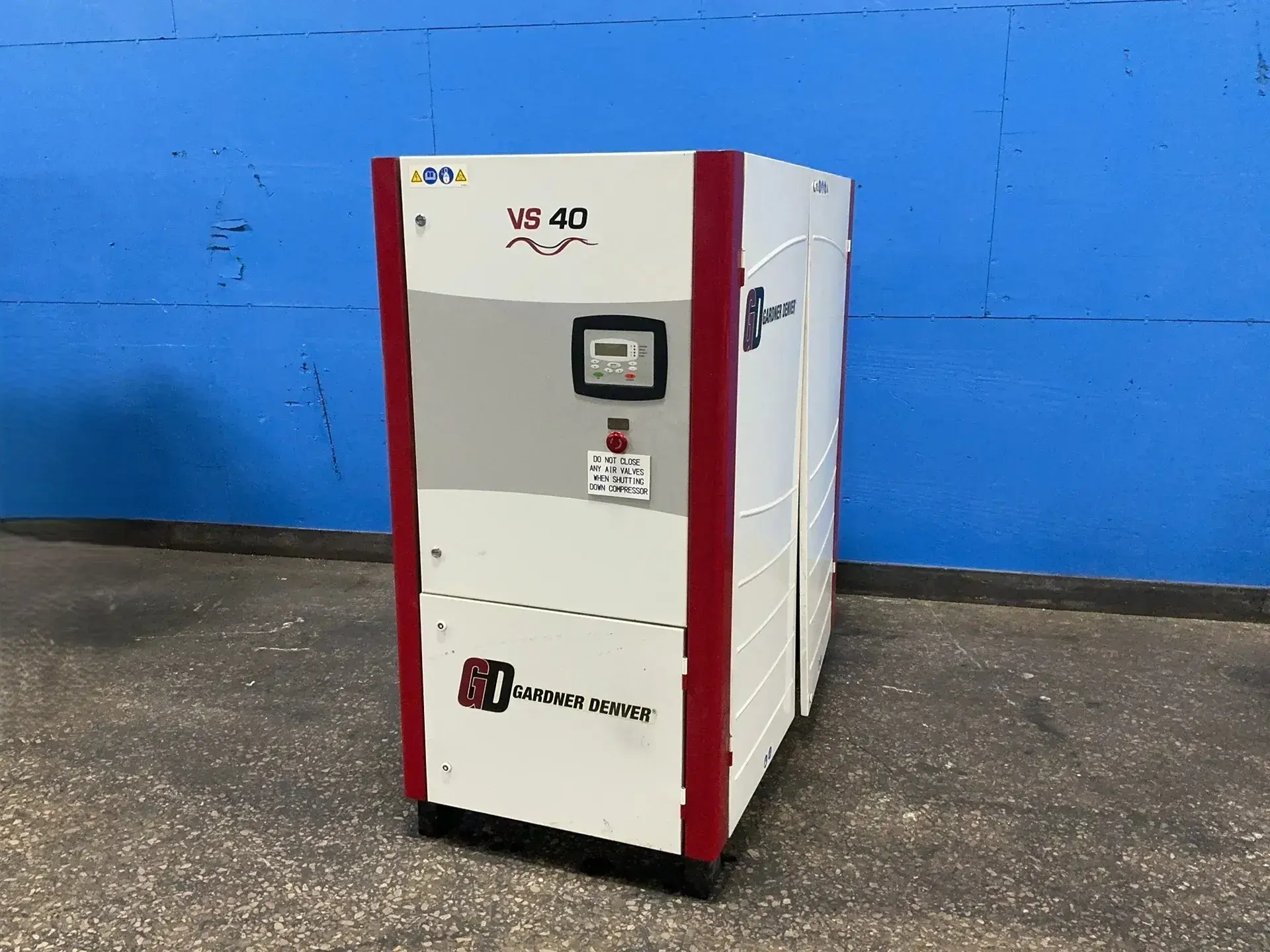 Used GARDNER DENVER VS2540A Rotary Screw & Sliding Vane Air Compressors Ohio US | HGR 24 #1277747
