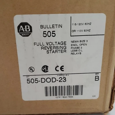 NEW Allen-Bradley 505-DOD-23