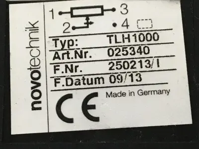 USED NOVOTECHNIK TLH1000