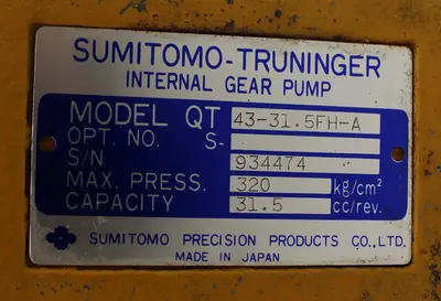 USED SUMITOMO-TRUNINGER 43-31.5FH-A