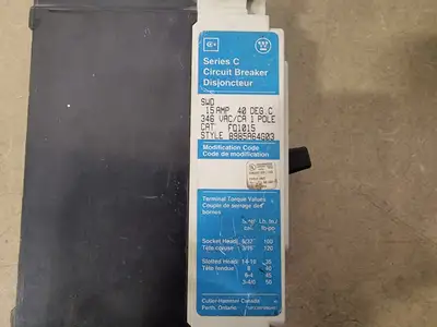 USED CUTLER-HAMMER FD1015