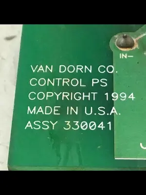 USED VAN DORN PC330-041