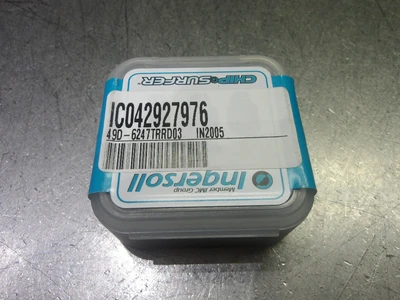 Ingersoll T10 5/8" 8 Flute Carbide CR Endmill Head QTY2 49D-6247TRRD03 IN2005 (LOC2673D)