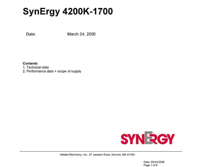 2006 NETSTAL SynErgy 4200K 1700 Injection Molders 401 To 500 Ton | Machinery Center (5)