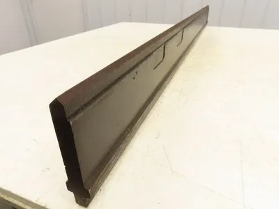 Press Brake Punch Die 47-13/16" Long 90° V 5/8" W 3-3/4" H 1/2" Tang 17/32" Tip