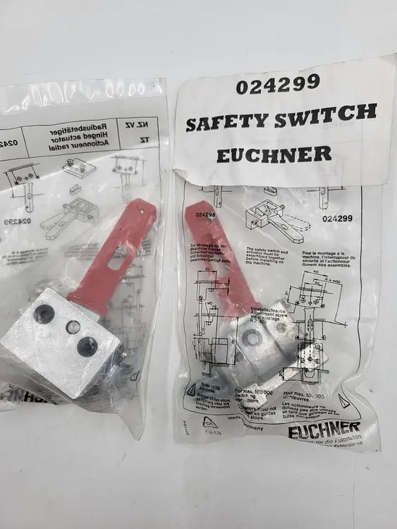 New | in-Stock EUCHNER 024299 EUCHNER SAFETY SWITCHES *NEW SEALED BAG** Switch Parts | ND Industrial Surplus #1216885