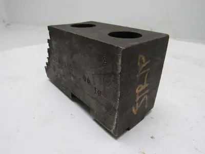Huron T15 Lathe Chuck Soft Jaws 5-1/2"L x 2-1/2"W X3-1/4"T Set of 3
