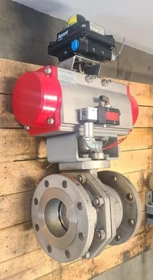 Kitz Stainless Steel Ball Valve CF8M 4-150 S14A H-PTFE 316 Actuator