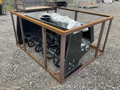 Used AGT INDUSTRIAL SSSNB680 - 60" HYDRAULIC SKID STEER SNOW BLOWER Snow Blowers Michigan US | Miedema Asset Management Group #1477190