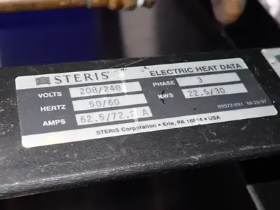 Used STERIS CS30AS146655774DR Heat Treating Units Ohio US | HGR 24 #912584