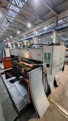 Used 1990 PIESOK CNTA 3150/6,3A Power Squaring Shears (Inch) SK | F.M.T. Group s.r.o. #1253227