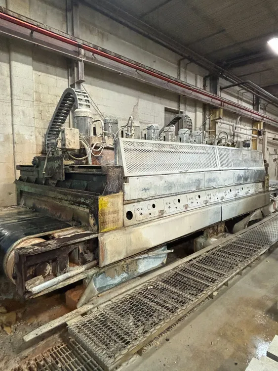 Used Slab Polisher 7 Head Polishing Machinery including Buffers Minnesota US | STONE EQUIPMENT WAREHOUSE #909662