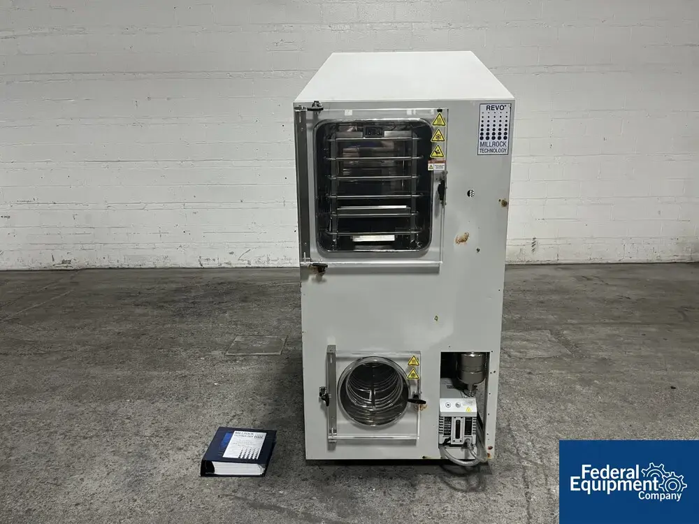 USED Millrock Technology Inc. 10 Sq Ft Millrock Revo Lyophilizer, Model RV53S5