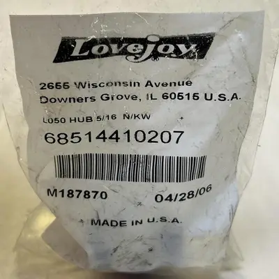 New | in-Stock LOVEJOY 68514410207 Conveyor Parts | Surplus Asset Holdings #1216500