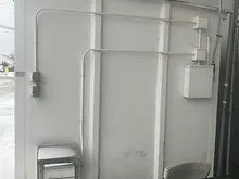 Explosion resistant 20 foot container