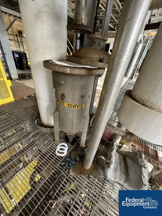 Used Trumbo, Incorporated 40 Gal Trumbo Reciever Tank, S/S, 100# Stainless Steel Tanks Ohio US | Federal Equipment Company #126803