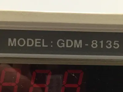USED GW INSTEK GDM-8135