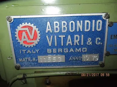 Vitari Nail, Pin Header Machine, Model #VBF/AV5583
