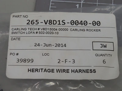 Used CARLING _UNKNOWN_ Relays & Switches Texas US | OCO Industrial #1679629