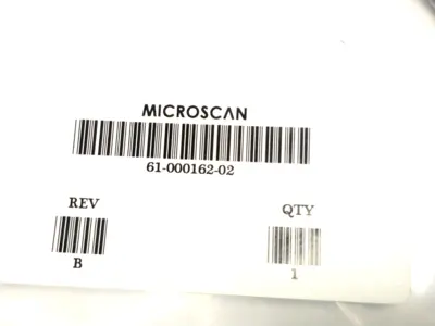 NEW MICROSCAN 61-000162-02 REV. B
