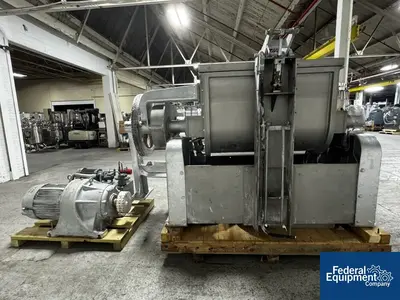USED Fitzpatrick 200 Gal Day Cincinnatus Double Arm Mixer, S/S