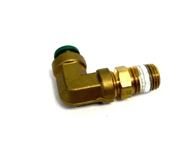 USED PARKER PRESTOLOK PUSH-TO-CONNECT SWIVEL ELBOW FITTING 5/16" OD X 1/4"