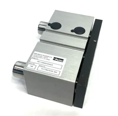New | in-Stock PARKER PNEUMATIC GUIDED SLIDE CYLINDER, 50MM BORE, 25MM STROKE Pneumatic Cylinders Michigan US | Maverick Industrial Sales #1091957