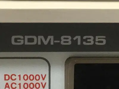 USED GW INSTEK GDM-8135