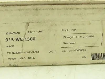 Tweco 60858 Welding Conductor Tube Neck Long Reach 60 Degree Lot of 3
