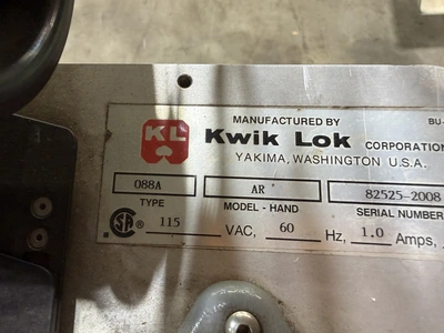 Used _UNKNOWN_ _UNKNOWN_ Bag Sealers Michigan US | Miedema Asset Management Group #1287598