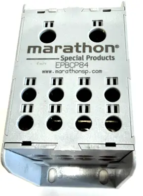 NEW MARATHON SPECIAL PRODUCTS EPBCP84 ENCLOSED POWER DISTRIBUTION BLOCK 760A