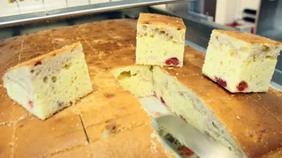 KRUMBEIN | KSSM Vertical In-Pan, Sheet Tray Slicer | Brownie Portioning