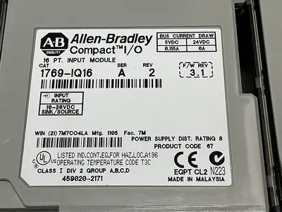 USED ALLEN BRADLEY 1764-24BWA SER B