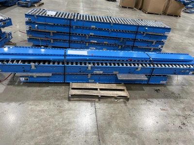 Accuglide/Buschman 405 Roller Conveyer set, Width: 22", Length: