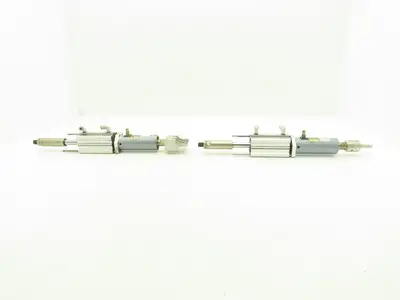 TA Systems TA-40CS Ultrasonic Plastic Welder Head Unit w/SMC Cylinder Lot of 2